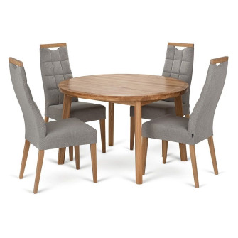Mesa de cocina TONDO (100% ROBLE)
